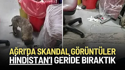 Ağrı Sağlığında Hijyen Skandalı!