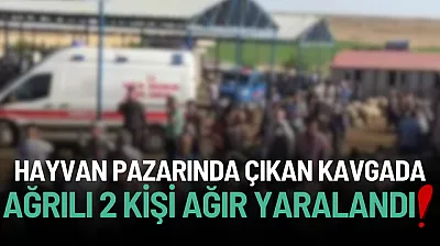 Canlı Hayvan Borsası'nda Fiyat Tartışması Kanlı Bitti! Silahlı ve Sopalı Kavgada 5 Yaralı