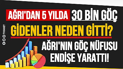 Ağrı'dan 5 Yılda 30 Bin Kişilik Göç: Gidenler Neden Gitti?