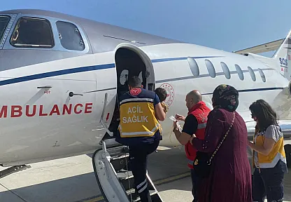 Ağrı'da 2 Yaşındaki Çocuğa Fulminan Hepatit Tanısı: Uçak Ambulansla Ankara'ya Sevk Edildi