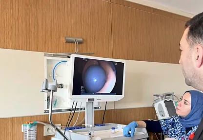 Ağrı Eğitim ve Araştırma Hastanesi'nde Mide Balonu ile 22 Kilo Verildi