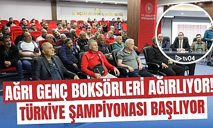 Ağrı, Genç Boksörleri Ağırlıyor! Genç Erkekler Türkiye Şampiyonası Başladı