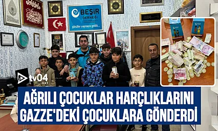 Ağrı Semerkand Çocuk Kulübü'nden Gazze'deki Çocuklara Bayram Hediyesi