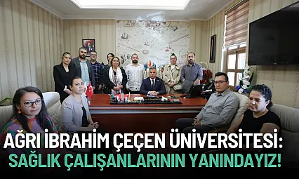 AİÇÜ: Tıp Fakültesi Öğretim Üyelerimizin ve Sağlık Çalışanlarımızın Yanındayız