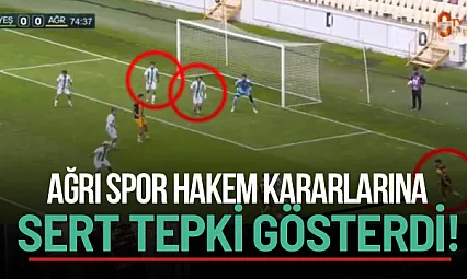 Cinegold Ağrı 1970 Spor Deplasmanda 1 Puanla Yetindi: Hakem Kararlarına Tepki