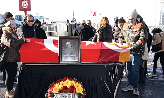 Galatasaray Camiası Gökmen Özdenak'a Veda Etti