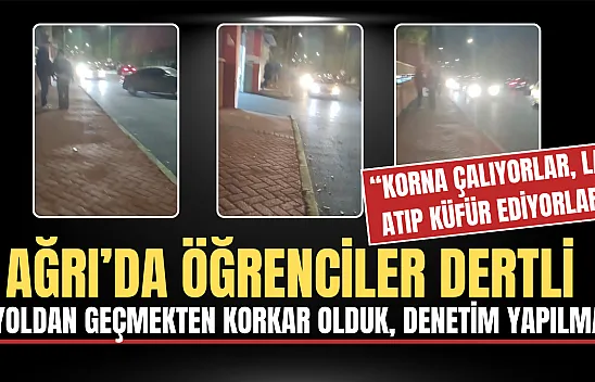 Ağrı'da öğrenciler dertli, yetkililerden yardım talep etti!