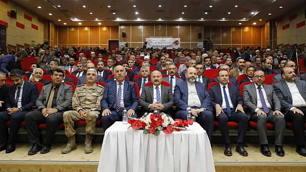 Ağrı'da 'Peygamberimiz, Cami ve İrşat' konulu konferans
