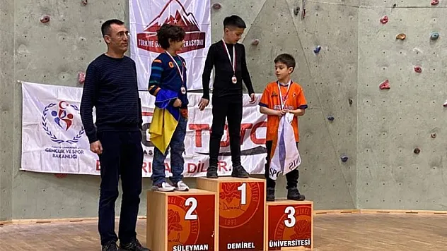 Aras Soydan, Türkiye Şampiyonu oldu
