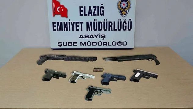 Elazığ'da asayiş ve şok uygulamaları: 25 kişi tutuklandı
