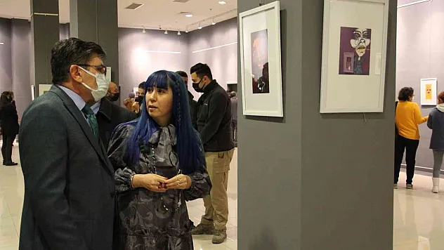 Dijital illüstrasyon resim sergisi açıldı
