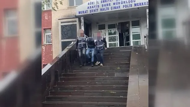 Ağrı'da 24 yıl hapis cezası bulunan şahıs yakalandı