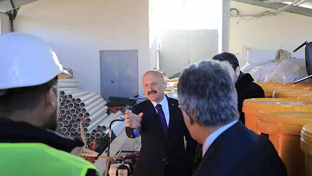 Türkiye'ye örnek olacak Ahırlar Projesi'nin yapımı tüm hızıyla devam ediyor