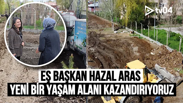 Ağrı Belediyesi Eş Başkanı Hazal Aras: 'Fatih Mahallemize Nefes Aldıracak Yeni Bir Yaşam Alanı Kazandırıyoruz'