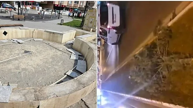 Ağrı Belediyesi Park ve Yeşil Alanlara Zarar Verilmesine Tepki Gösterdi