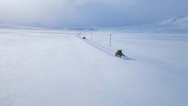 Ağrı'da kapalı köy yolu sayısı 45'e düştü