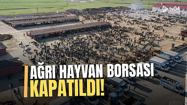 Ağrı Canlı Hayvan Borsası Şap Hastalığı Nedeniyle Kapatıldı: Ticaret Durdu!