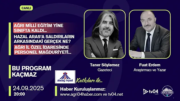 Ağrı'da 'Bir de Bizden Dinleyin' Programı Yine Dikkat Çekiyor