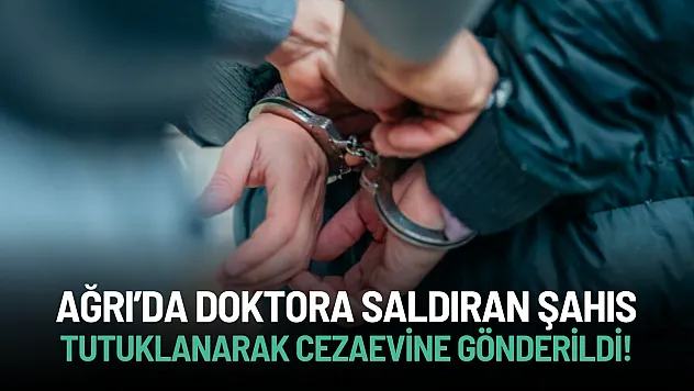 Ağrı'da Doktora Saldırı: Dr. Harun Bayram'a Yönelik Saldırının Ardından Saldırgan Tutuklandı