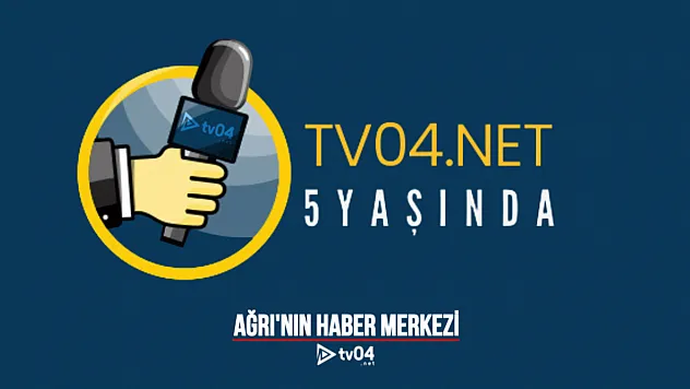 Ağrı'da Gündemi Belirleyen Haber Sitesi: TV04, 5 Yaşında!