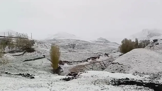 Ağrı'da Mayıs ayında yağan kar Ocak ayını aratmadı