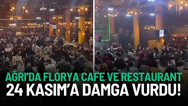 Ağrı'da Öğretmenler Günü'ne Florya Cafe Damga Vurdu!
