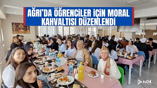 Ağrı'da PISA 2025'e Katılacak Öğrencilere Kahvaltı Programı