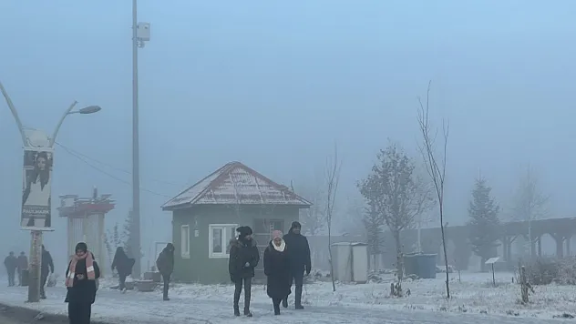 Ağrı'da Sis Etkili Oldu: Görüş Mesafesi Azaldı