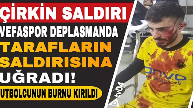 Ağrı Vefaspor'a, Yakutiye deplasmanında çirkin saldırı