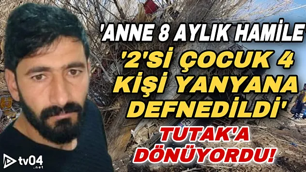Ağrı'da 5 kişinin can verdiği kazada üzen detay! Ölen kadın 8 aylık hamileymiş