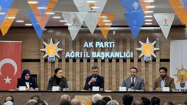 AK Parti Ağrı İl Başkanlığı Daraltılmış Danışma Meclisi Toplantısı Gerçekleştirildi