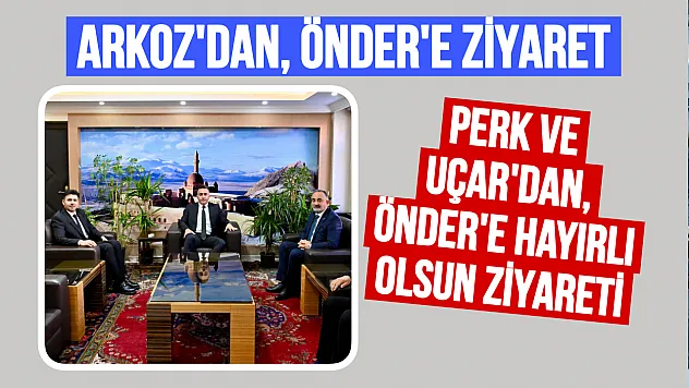 Arkoz Çimento'dan Ağrı Emniyet Müdürü Göksel Önder'e 'Hayırlı Olsun' Ziyareti