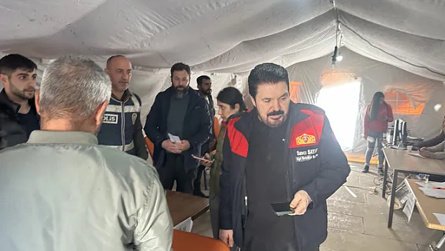 Başkan Sayan: 'Devletin gücünü buradaki her yerde hissedebilirsiniz'