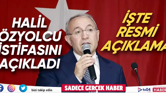Beklenen resmi açıklama geldi! AK Parti Ağrı İl Başkanı Özyolcu istifasını açıkladı