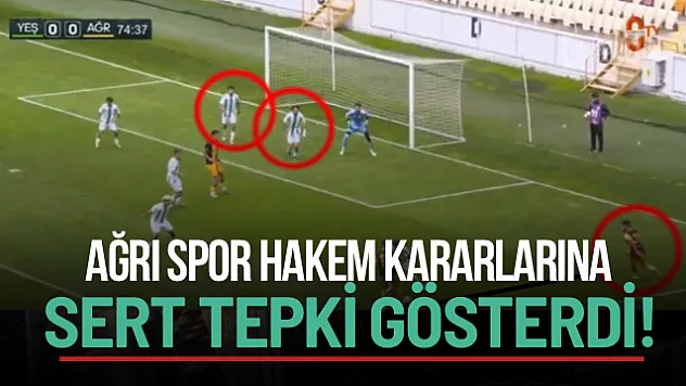 Cinegold Ağrı 1970 Spor Deplasmanda 1 Puanla Yetindi: Hakem Kararlarına Tepki