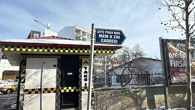 Doğubayazıt'ta İnegöl Caddesi'nin Adı 'Mem û Zin Caddesi' Oldu