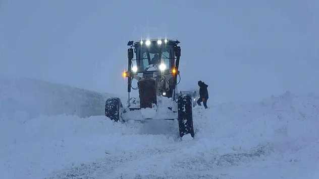 Muş'ta 211 köy yolu ulaşıma kapandı
