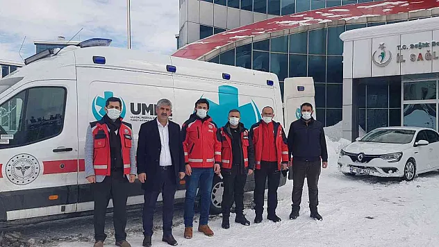 Bingöl'e tam donanımlı UMKE aracı tahsis edildi
