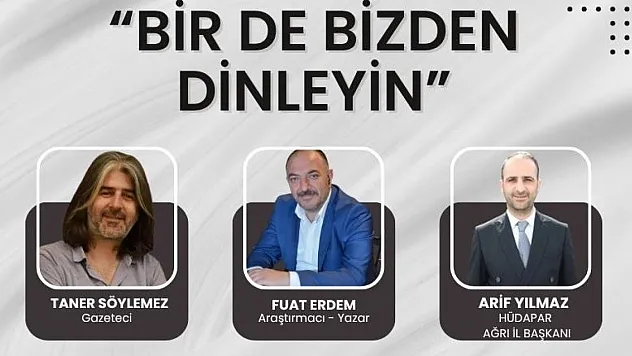HÜDA PAR Ağrı İl Başkanı Arif Yılmaz, TV04 Ekranlarında Ağrı Gündemini Değerlendirecek