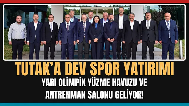 Tutak'a Dev Spor Yatırımı: Yarı Olimpik Yüzme Havuzu ve Antrenman Salonu Geliyor!