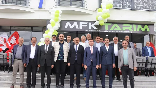 Tutak'ta MFK Tarım Açıldı: Açılışı Başkan Fevzi Sayan ve Kaymakam Erkan Adıbelli Yaptı