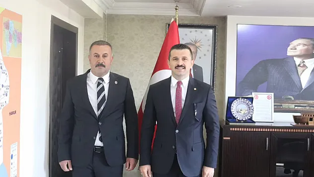 Tutak'ta Yeni Dönem Başladı: Başkan Fevzi Sayan'dan Kaymakam Coşkun'a 'Hoş Geldin' Ziyareti!
