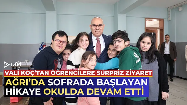 Vali Mustafa Koç'tan Öğrencilere Sürpriz Ziyaret