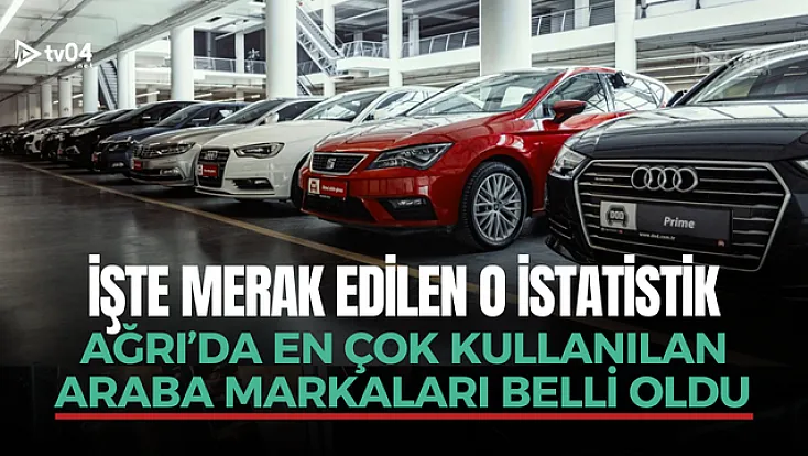 Ağrı’da En Çok Hangi Otomobil Markası Tercih Ediliyor?