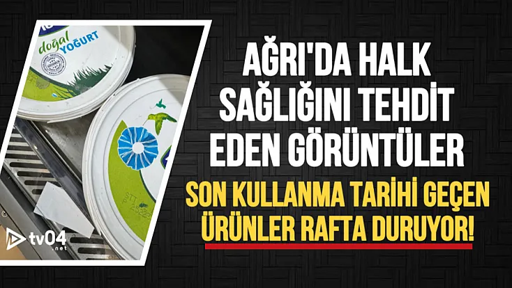 Ağrı’da halk sağlığını tehdit eden görüntüler!