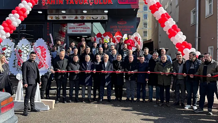Ağrı’da Şahin Tavukçuluk Erkay Şubesi hizmete açıldı