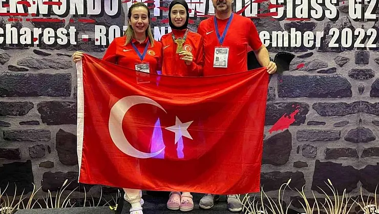 Gülse Polat'tan altın madalya
