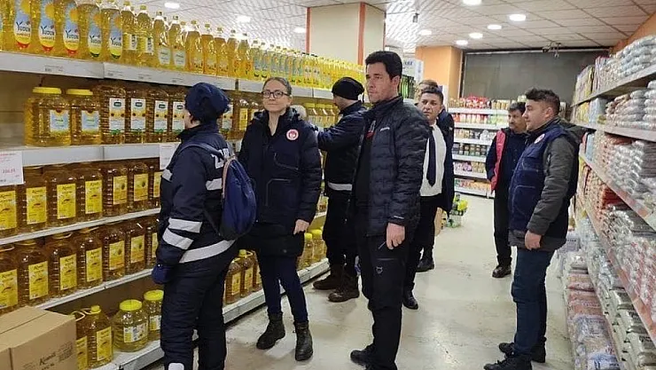 Ağrı'da fahiş fiyat ve stokçuluklara baskın yapıldı
