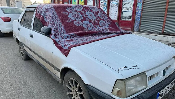 Ağrı'da termometreler eksi 9 dereceyi gösterdi