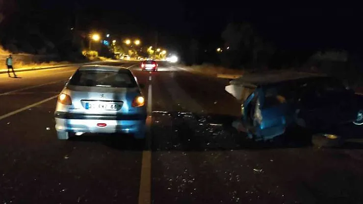 Darende'de trafik kazası: 1 yaralı

